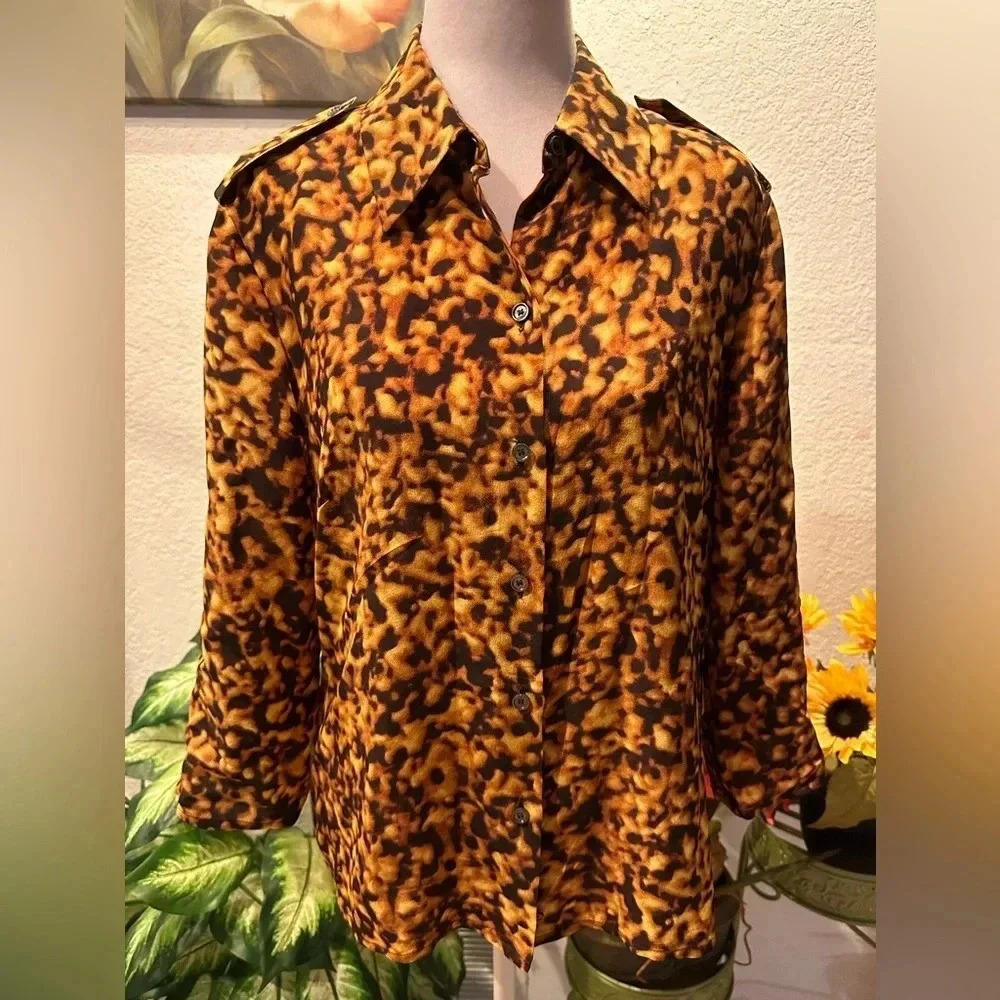 CELINE beautiful silk blouse size 42